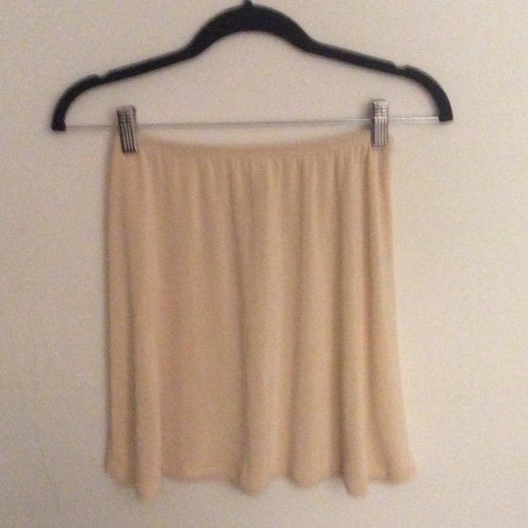 Yellow Beige Skirt
