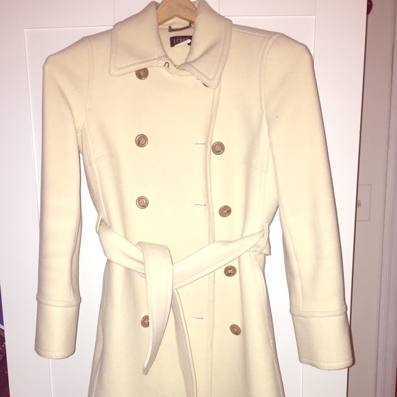 j crew belted lady day coat