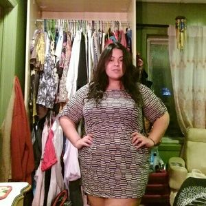 Green/Blue printed tunic