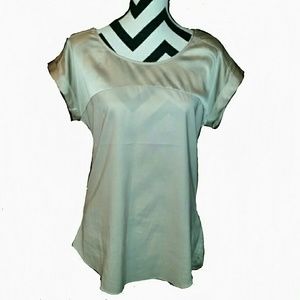 Short Sleeve Silver Express Top