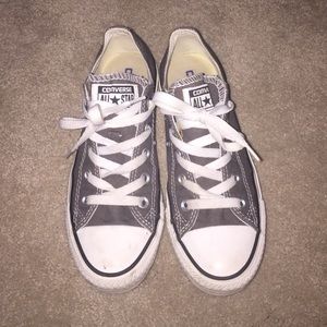 Grey Converse All Stars