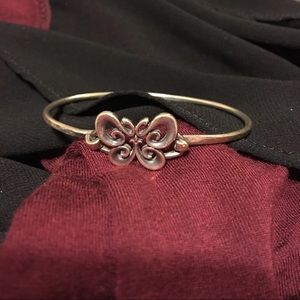 James Avery retired butterfly bracelet