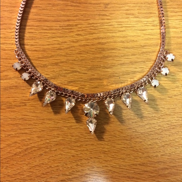 Pointed Crystal Necklace