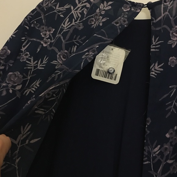 Purple, floral romper - Picture 4 of 4