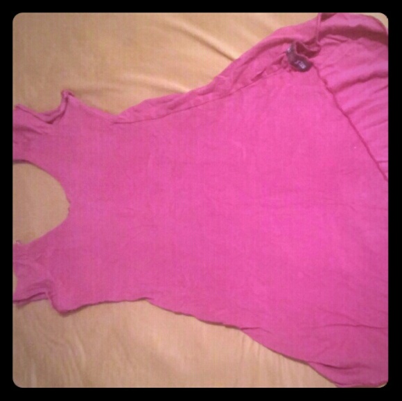 FREE!!! Burgundy asymmetrical top