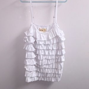 White Hollister tank top