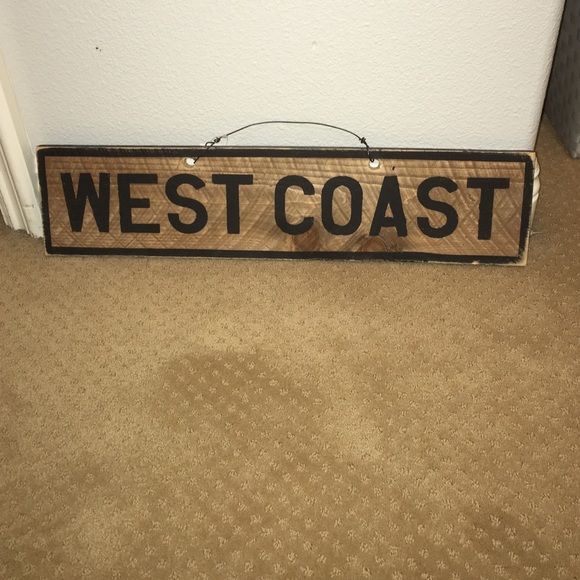 West coast sign