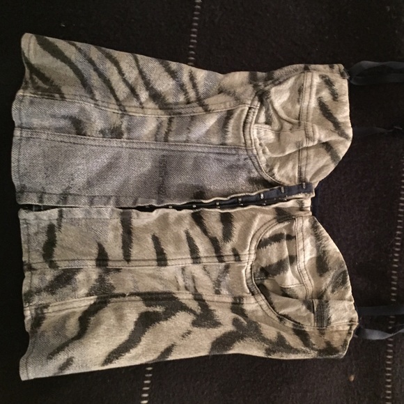 Just Cavalli corset top XS