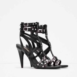 Zara Studded Heels