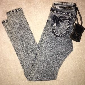 Bebe skinny jeans