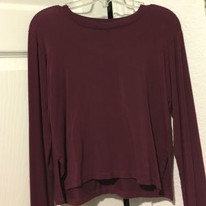 ⚪️TRADED⚪️ Red AE crop top