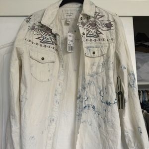 Long sleeve denim shirt