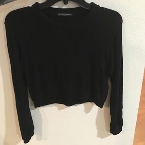 Brandy Melville Long Sleeve Black Sweater