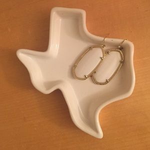 Kendra Scott white Elle earrings