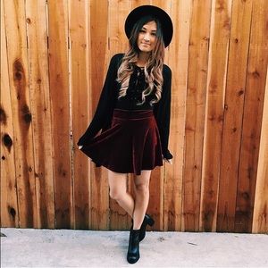 Black Lace Up Leotard