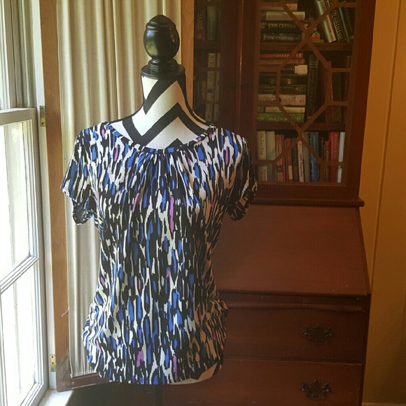 Short Sleeve Printed Top