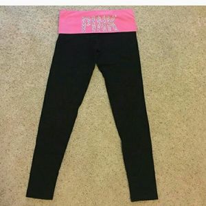Victoria's Secret Pink yoga leggings