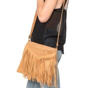 BRANDY MELVILLE fringe cross body bag