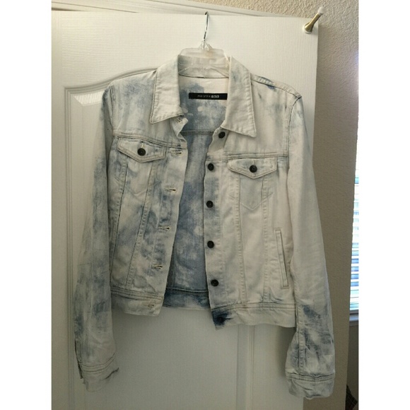 Big Star.    acid washed denim jacket |