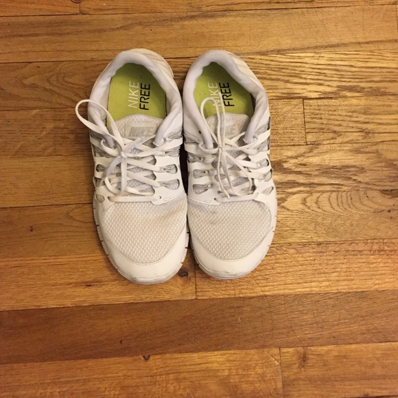 Nike Free Run 5.0 Ice and Silver!