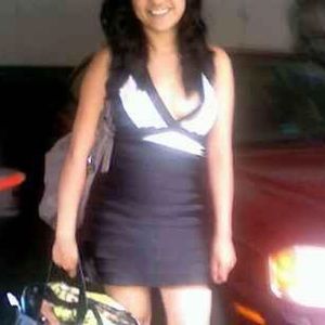 Bcbg black and white pleaded dress