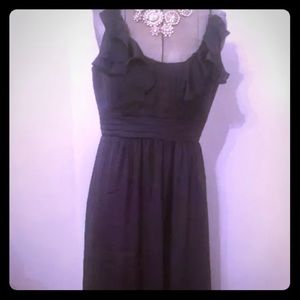 Navy blue BCBG Paris long evening gown