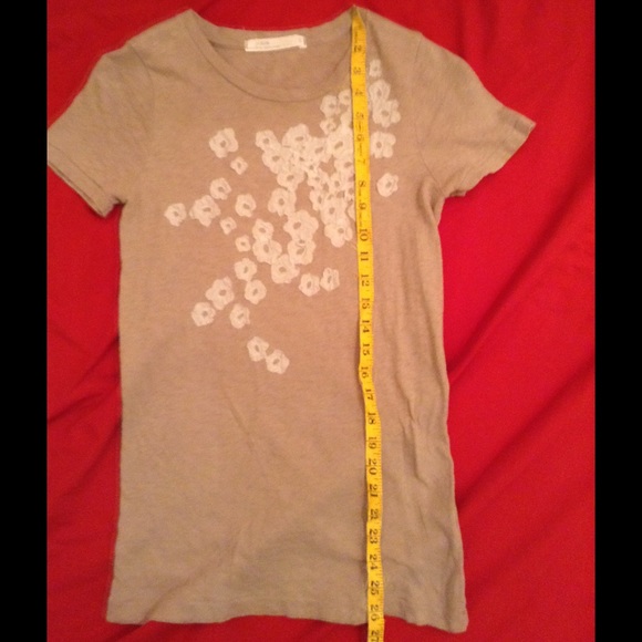 J. Crew flower tee - Picture 2 of 4