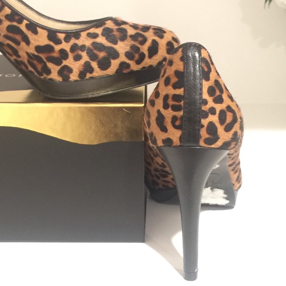 NEW C. Wonder Pony Hair Heels - Picture 3 of 3