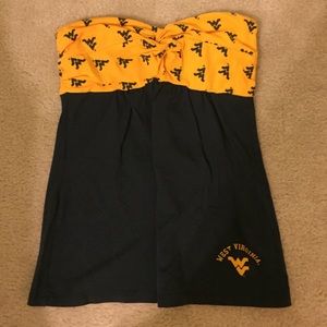 WVU tube top!