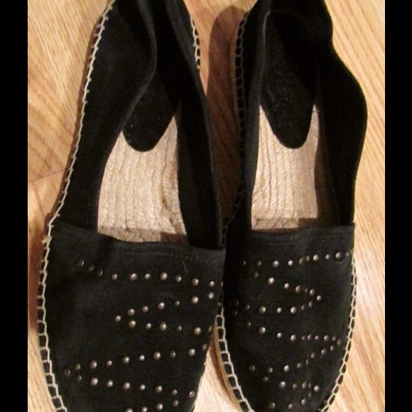 Nine West slip on leather shoes