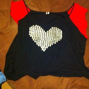 Cute half shirt