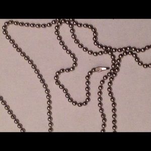 925 ball bead necklace