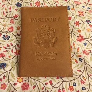 Leather Passport Holder