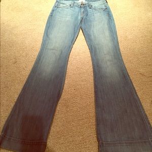 Hudson 70's Flare Jeans light denim