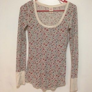 Beautiful Pattern Long Sleeve Top