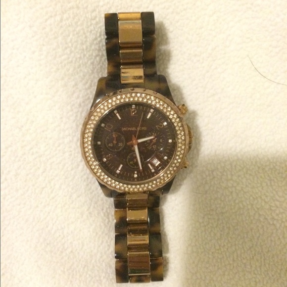 Michael Kors Tortoise Watch