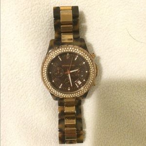 Michael Kors Tortoise Watch