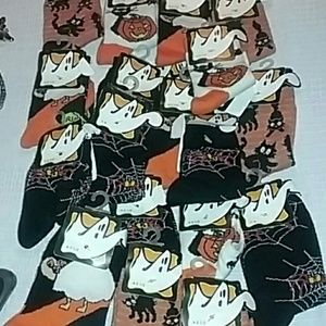 New 18 pairs of Halloween kids socks sz 4-9