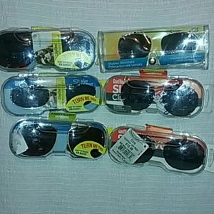 6 Pair of New style science clip on shadea