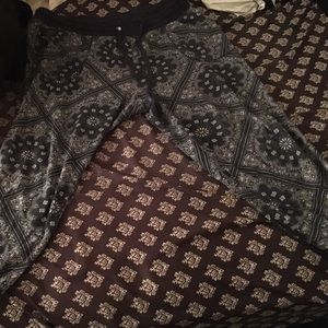 Blue Bandana Joggers