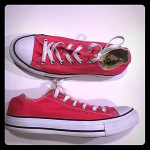 Converse Shoes - Hot pink Chuck Taylors Converse Shoes - Hot pink Chuck Taylors