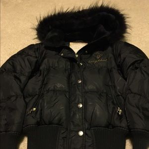 Black baby phat coat