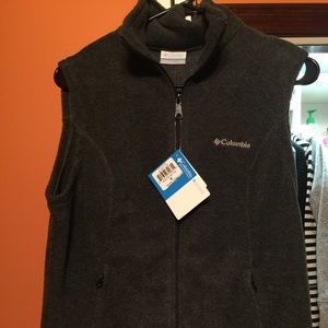 Women's Columbia fleece vest