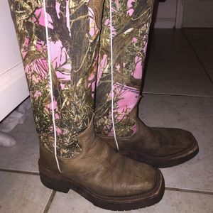 Justin Snake Boots 18" inches!