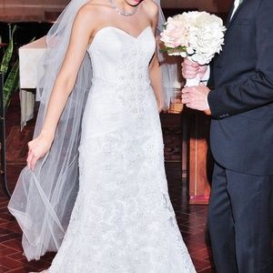 Oleg Cassini wedding dress