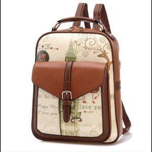 Brown Purse/ Backpack