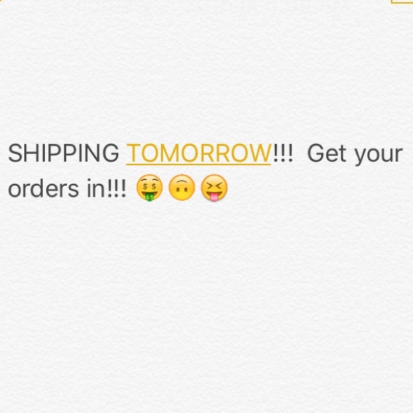 I'll repost the day before I ship every week