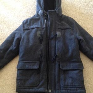 Boys wool blend winter coat