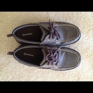 Boys shoes, brown.  Great condition!!