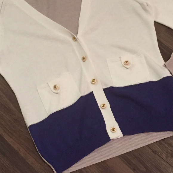 Trina Turk Colorblock Cardigan